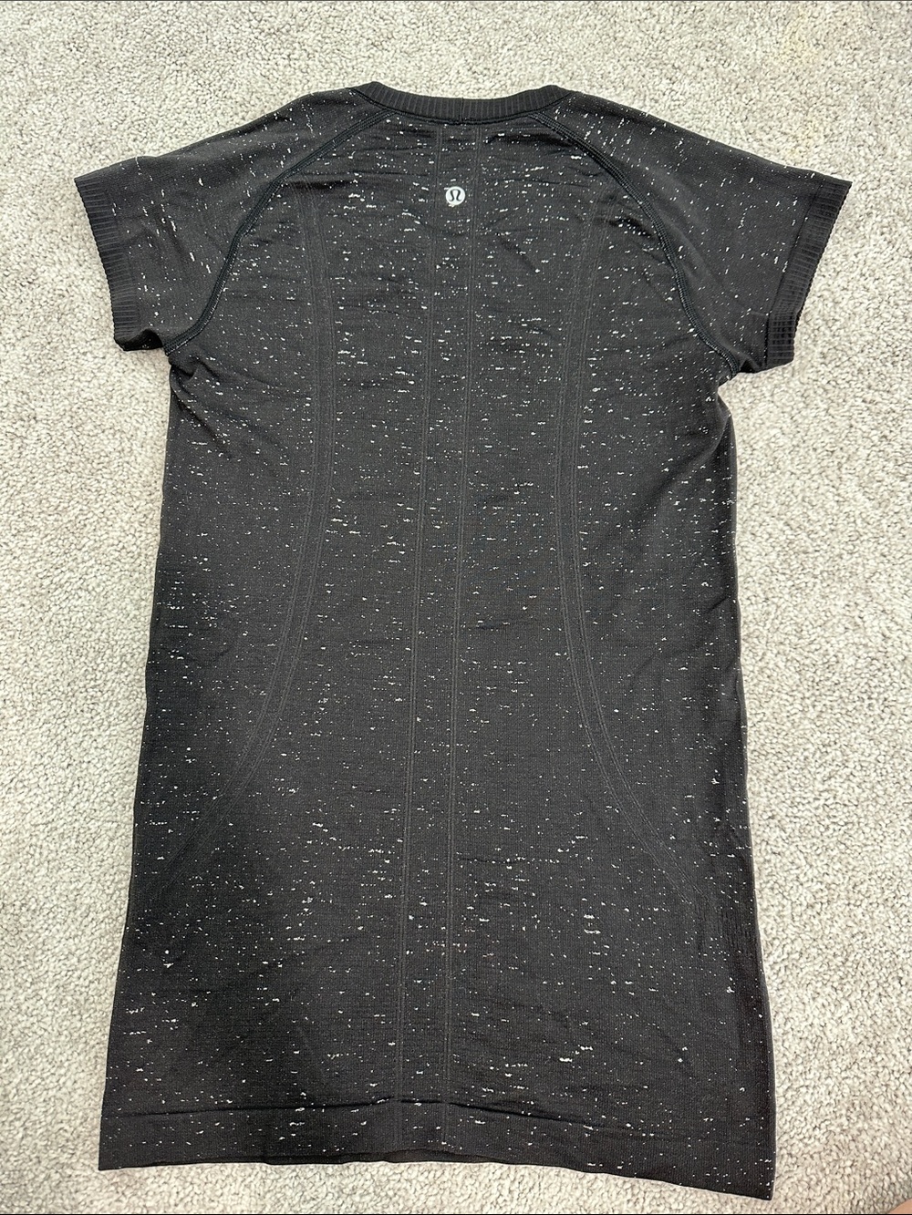 lululemon athletica Black Speckled Short Dress